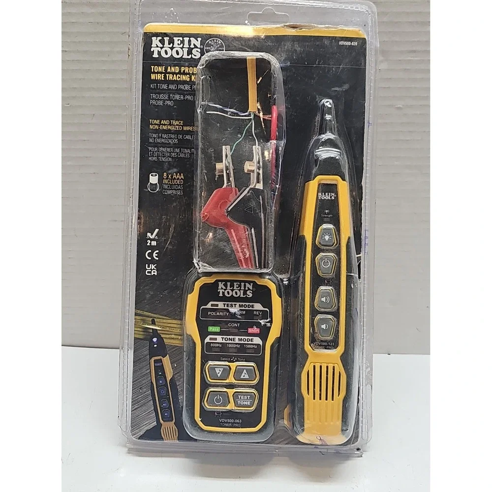 New Klein Tools VDV500-820 60V Tone and Probe Wire Tracing Kit